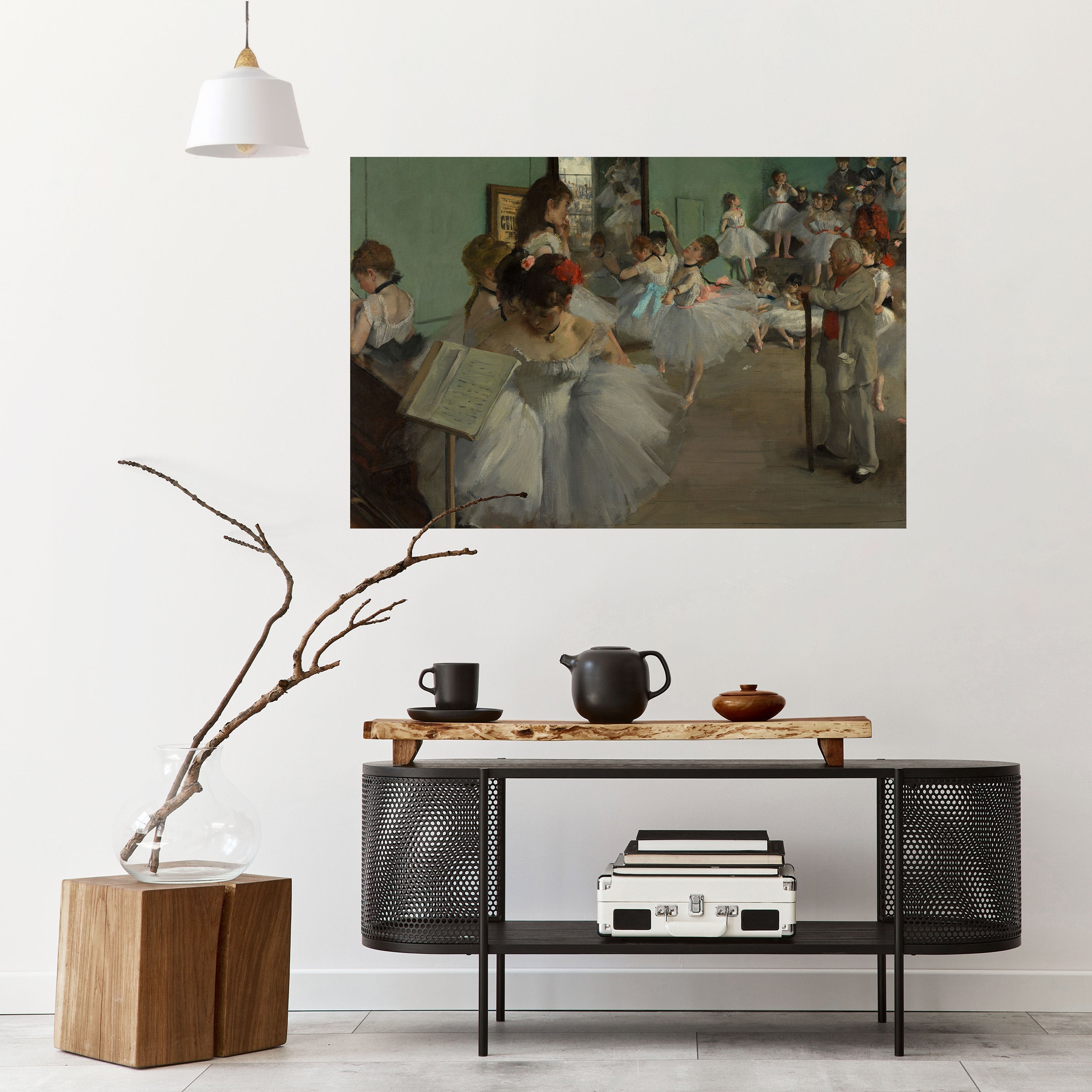 THE DANCE CLASS Selbstklebendes Horizontal-Poster