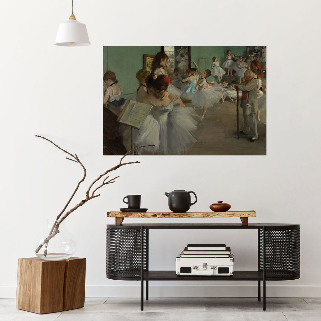 THE DANCE CLASS Selbstklebendes Horizontal-Poster