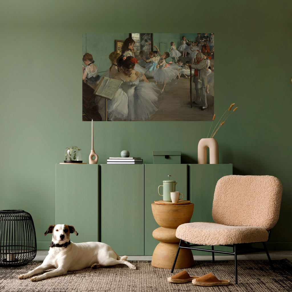 THE DANCE CLASS Selbstklebendes Horizontal-Poster