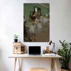 THE DANCE CLASS Selbstklebendes Poster - Hochformat