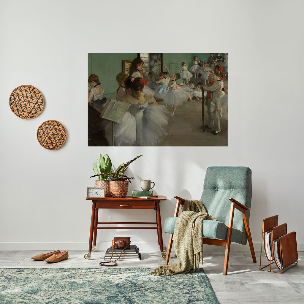 THE DANCE CLASS Selbstklebendes Horizontal-Poster