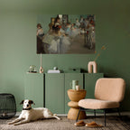 THE DANCE CLASS Selbstklebendes Horizontal-Poster