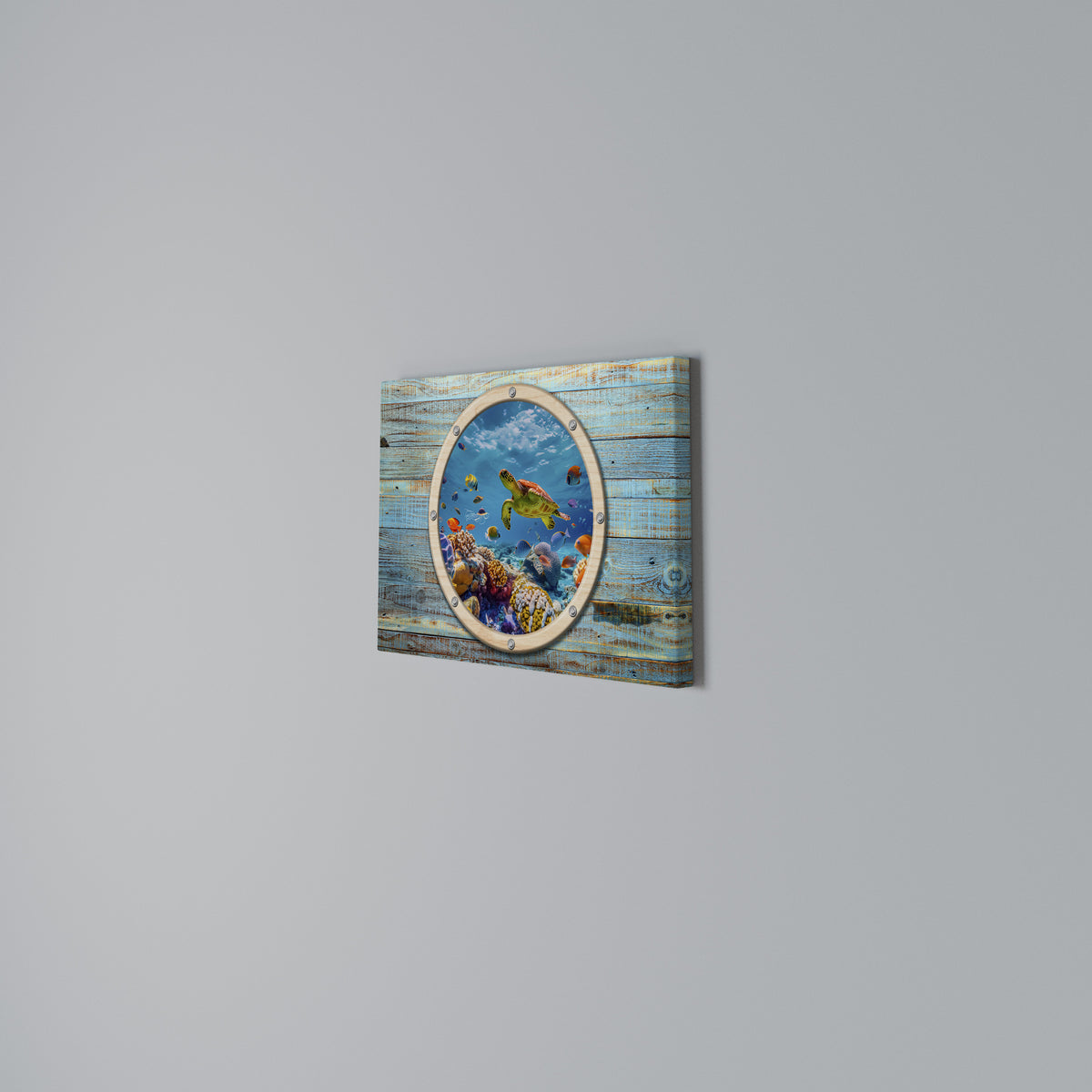 AQUA ADVENTURE Horizontal Canvas Print