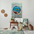 AQUA ADVENTURE Selbstklebendes Poster - Hochformat