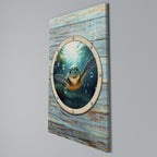 SEASIDE JOY Vertical Canvas Print