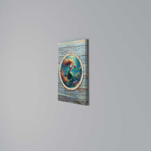 MERMAID DREAMS Vertical Canvas Print