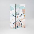 LOVELY DREAMS 3-Panel Room Divider