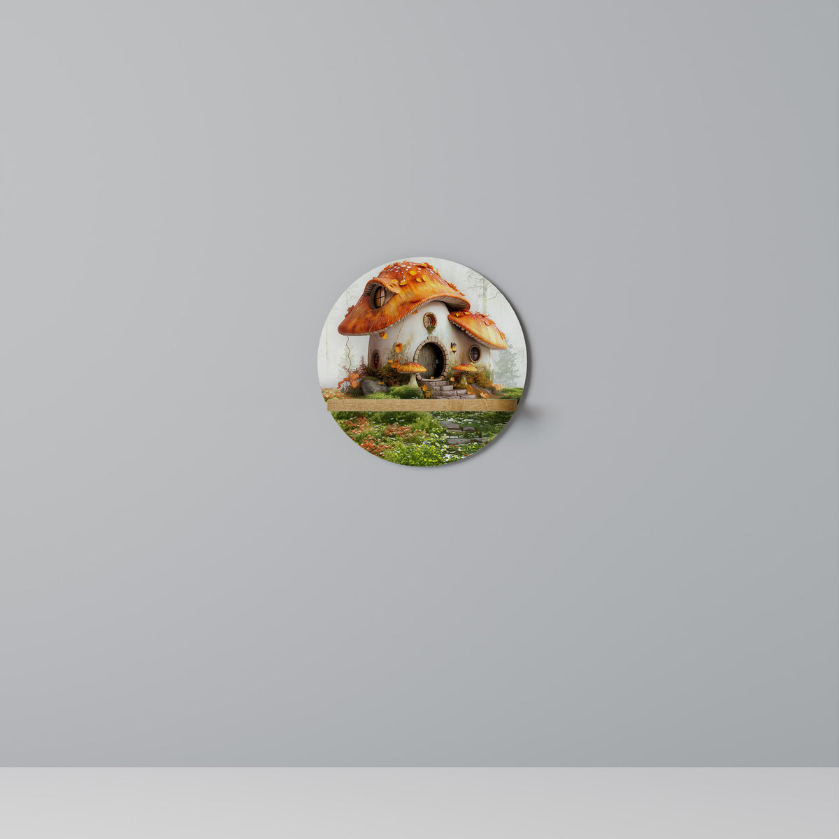 MYSTIC TOADSTOOL Dekoratives Wandregal