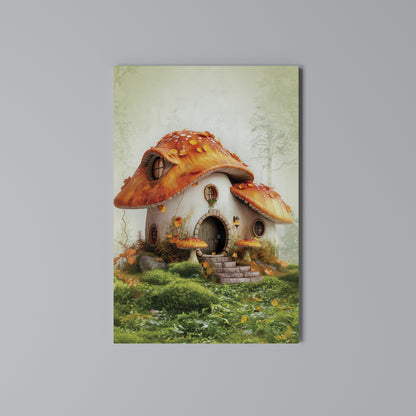 MYSTIC TOADSTOOL Vertical Canvas Print