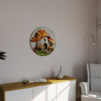 MYSTIC TOADSTOOL Runde Wanddekoration Ø 69 cm