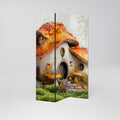MYSTIC TOADSTOOL 3-Panel Room Divider