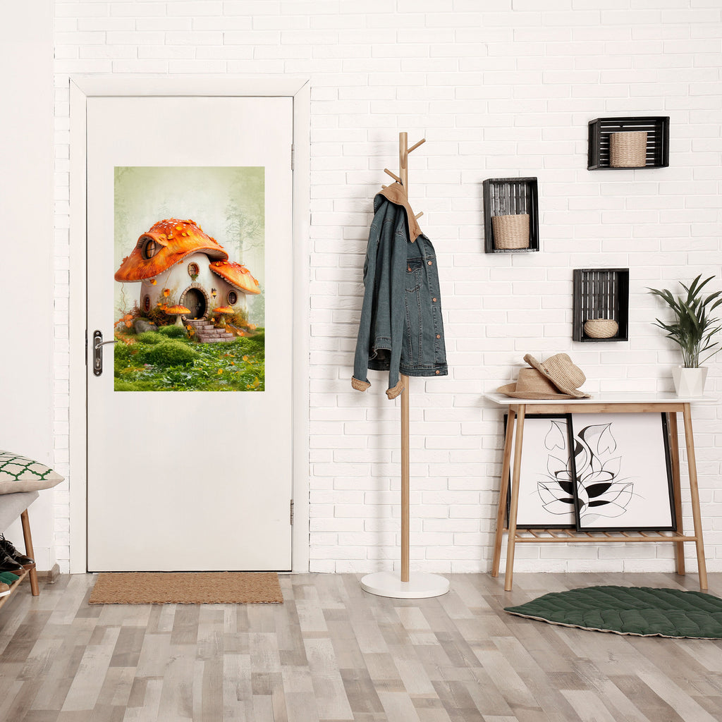 MYSTIC TOADSTOOL Vertikales Poster zum Abziehen und Aufkleben