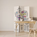 POLAND INFO 3-teiliger Paravent