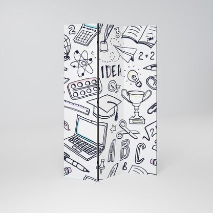 SCHOOL STUFF 3-teiliger Paravent