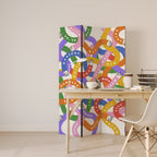 HELLO THERE Dekorativer Paravent - 3-teilig