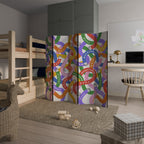 HELLO THERE 5-teiliger Paravent