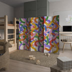 HELLO THERE Dekorativer Paravent - 6-teilig