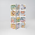 TROPICAL SQUAD 3-Panel Room Divider
