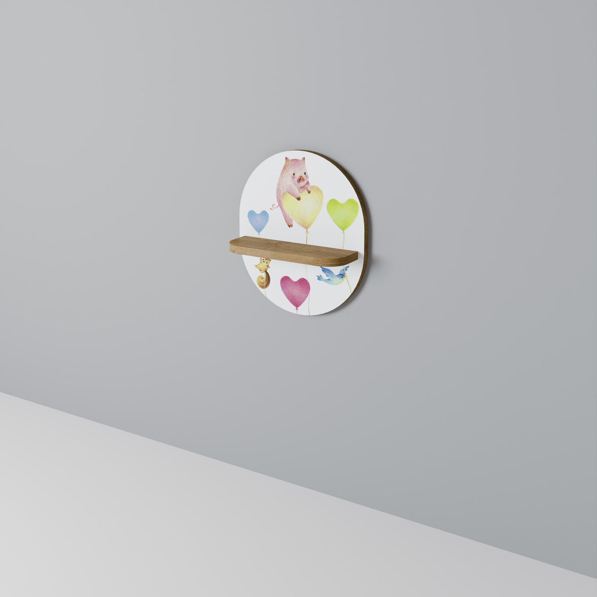 BALLOON FRIENDS Art Shelf