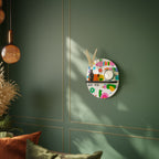 POWER OF IMAGINATION Oval Art Shelf In Black Finish