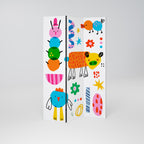 POWER OF IMAGINATION Dekorativer Paravent - 3-teilig