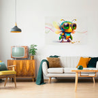 BUZZ BUDDY Selbstklebendes Horizontal-Poster