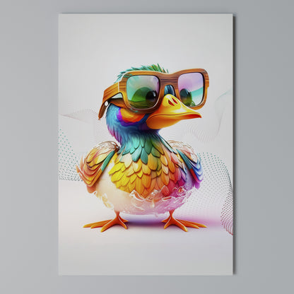 QUACKY FUN Vertical Canvas Print