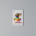 QUACKY FUN Vertical Canvas Print