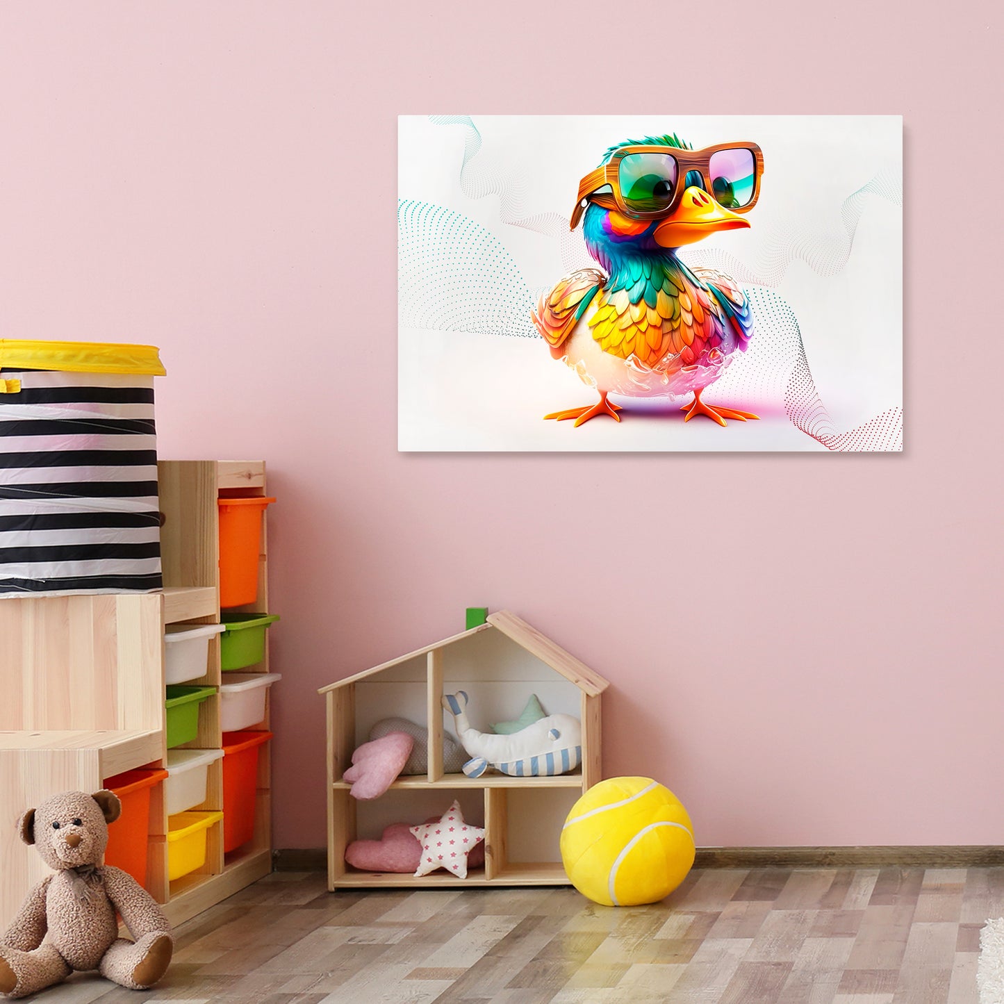 QUACKY FUN Horizontal Canvas Print