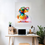 QUACKY FUN Selbstklebendes Poster - Hochformat