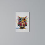 HOOT HOOT Vertical Canvas Print