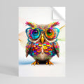 HOOT HOOT Selbstklebendes Poster - Hochformat