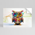 HOOT HOOT Selbstklebendes Horizontal-Poster