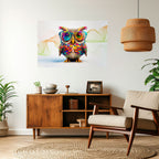 HOOT HOOT Selbstklebendes Horizontal-Poster
