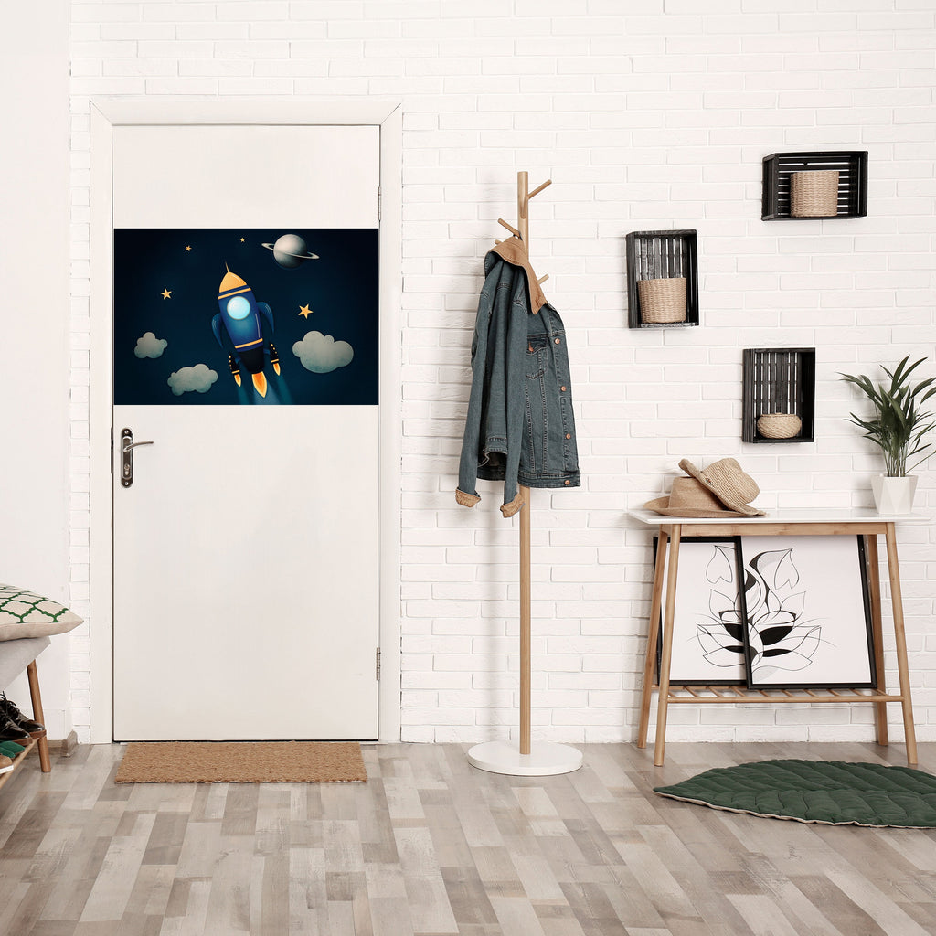 STELLAR SWING Selbstklebendes Horizontal-Poster