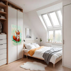 FOX FRIENDS Selbstklebendes Poster - Hochformat