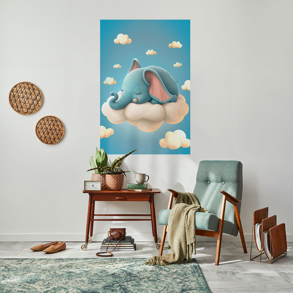ELEPHANT DREAMS Vertikales Poster zum Abziehen und Aufkleben