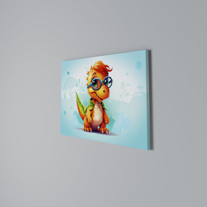 KIDDOSAURUS REX Horizontal Canvas Print
