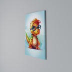 KIDDOSAURUS REX Vertical Canvas Print