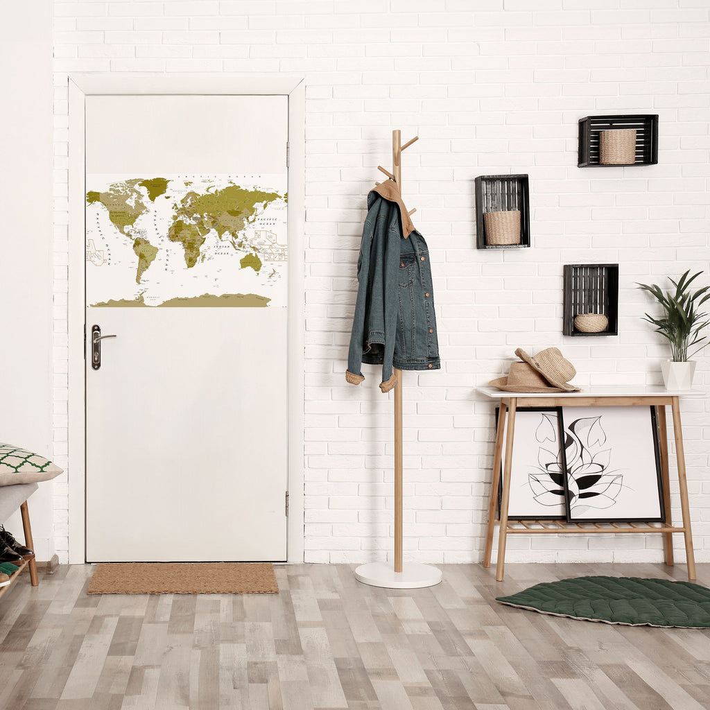 OLIVE EARTH ENCHANTMENT Selbstklebendes Horizontal-Poster