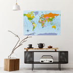 OCEANS OF DISCOVERY [DE] Selbstklebendes Horizontal-Poster