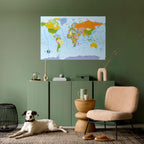 OCEANS OF DISCOVERY [DE] Selbstklebendes Horizontal-Poster