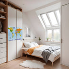 OCEANS OF DISCOVERY [DE] Selbstklebendes Horizontal-Poster