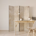 WHISPERING PETALS Dekorativer Paravent - 4-teilig