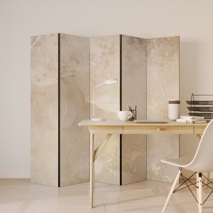 WHISPERING PETALS 5-Panel Room Divider