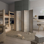 WHISPERING PETALS Dekorativer Paravent - 5-teilig