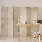 WHISPERING PETALS Dekorativer Paravent - 6-teilig