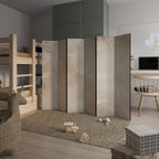 WHISPERING PETALS 6-Panel Room Divider