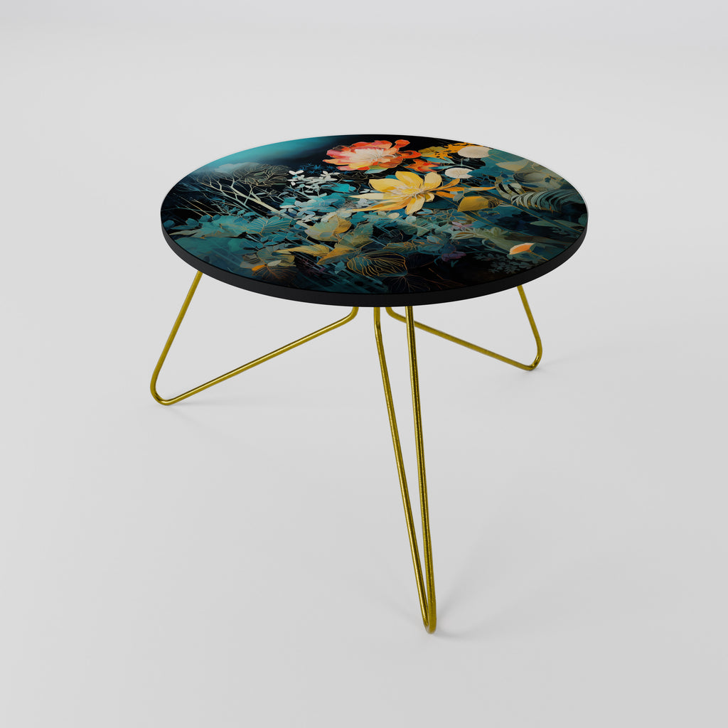 MIDNIGHT FLOWERS Couchtisch