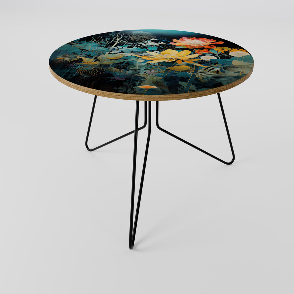MIDNIGHT FLOWERS Couchtisch